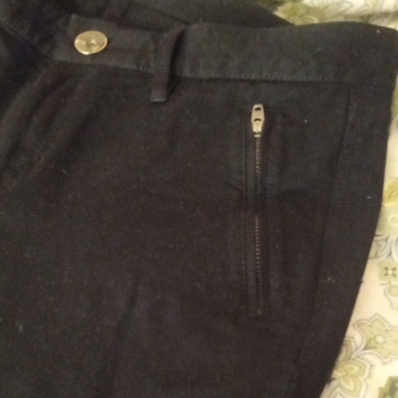 Banana Republic Women's Black Dress Pants with Ankle Zipper Accents Pre-owned - Picture 7 of 16